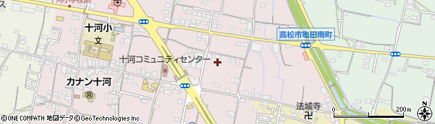 香川県高松市十川西町230周辺の地図