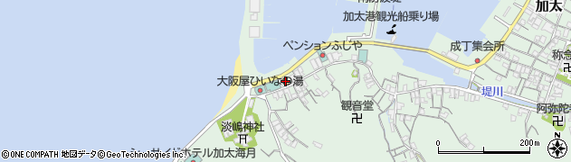 久田商店周辺の地図