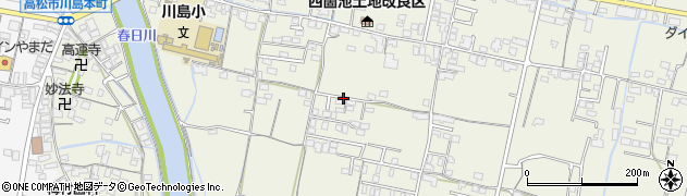 香川県高松市川島東町周辺の地図