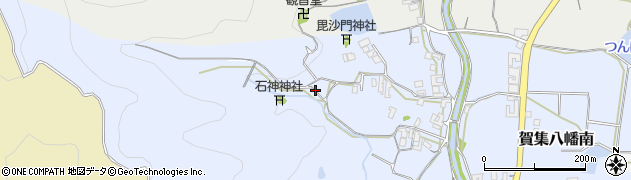 兵庫県南あわじ市賀集八幡南周辺の地図