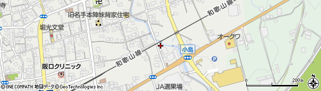 和歌山県紀の川市名手市場311周辺の地図