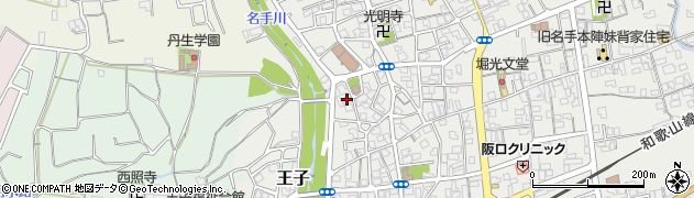 和歌山県紀の川市名手市場1467周辺の地図