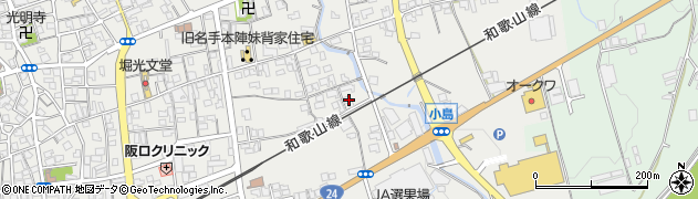 和歌山県紀の川市名手市場246周辺の地図