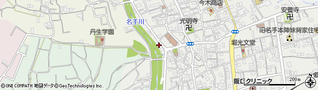 和歌山県紀の川市名手市場1463周辺の地図