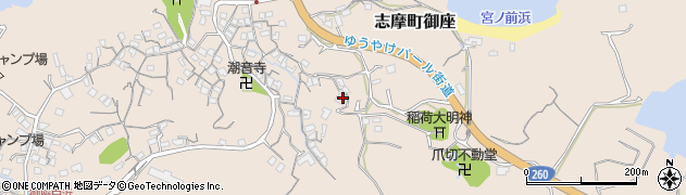 笹野軒周辺の地図