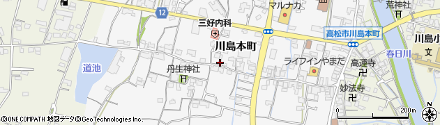 香川県高松市川島本町周辺の地図