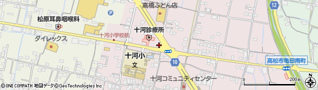 香川県高松市十川西町367周辺の地図