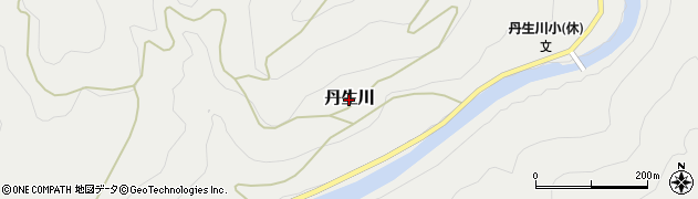 和歌山県九度山町（伊都郡）丹生川周辺の地図