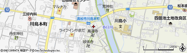 宮本時計　メガネ店周辺の地図