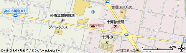 香川県高松市十川西町413周辺の地図