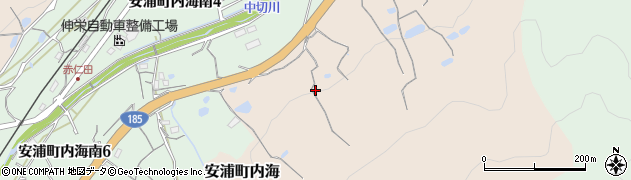 広島県呉市安浦町大字内海4170周辺の地図