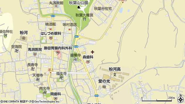 〒649-6531 和歌山県紀の川市粉河の地図