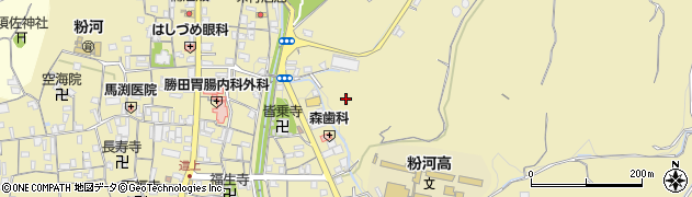 和歌山県紀の川市粉河周辺の地図