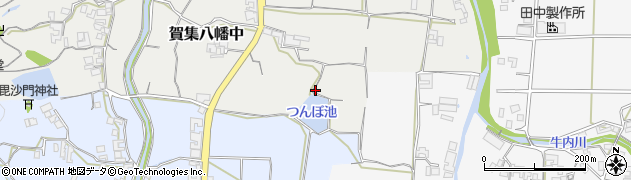 兵庫県南あわじ市賀集八幡中293周辺の地図
