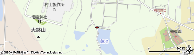 香川県さぬき市造田野間田450周辺の地図