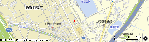 香川県丸亀市飯野町東二1381周辺の地図