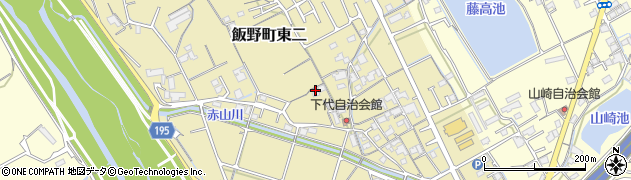 香川県丸亀市飯野町東二1348周辺の地図