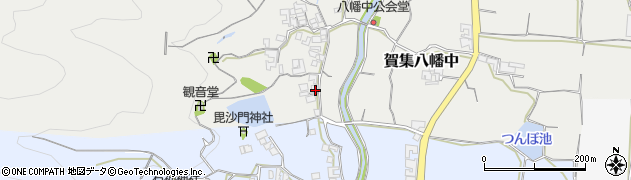 兵庫県南あわじ市賀集八幡中517周辺の地図