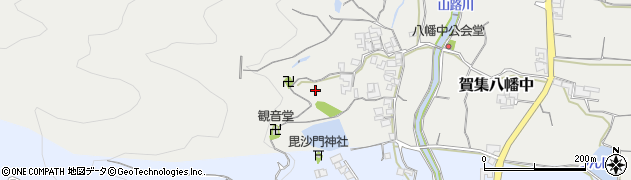 兵庫県南あわじ市賀集八幡中491周辺の地図