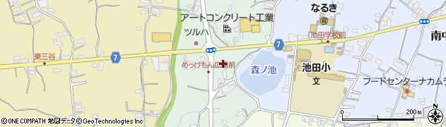ファミリーマート打田豊田店周辺の地図