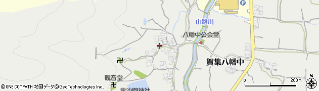兵庫県南あわじ市賀集八幡中454周辺の地図