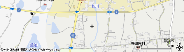 佐川周辺の地図