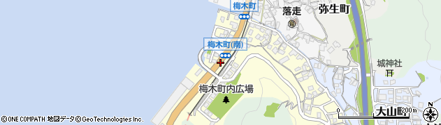 広島県呉市梅木町周辺の地図