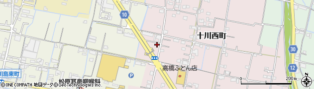 香川県高松市十川西町400周辺の地図