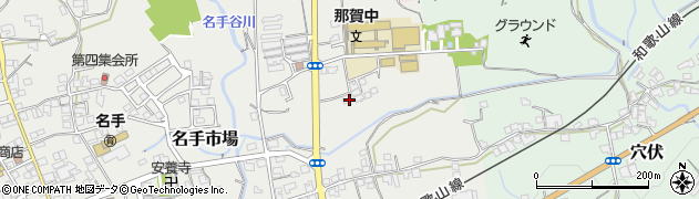 和歌山県紀の川市名手市場978周辺の地図