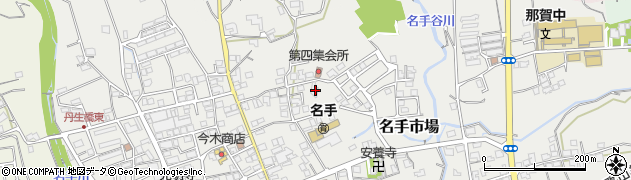 和歌山県紀の川市名手市場764周辺の地図