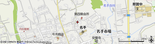 和歌山県紀の川市名手市場746周辺の地図