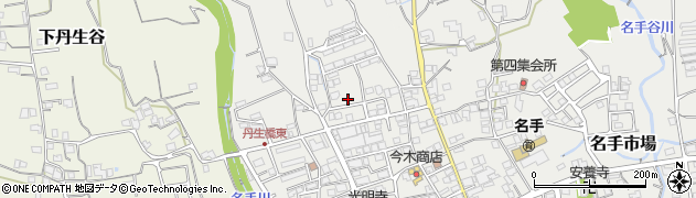 和歌山県紀の川市名手市場1290周辺の地図