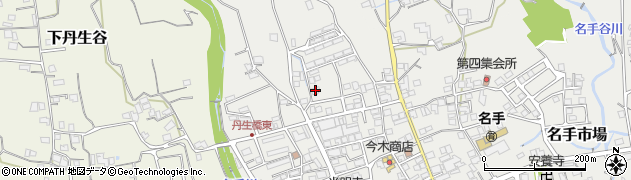和歌山県紀の川市名手市場1358周辺の地図