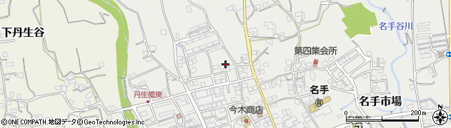 和歌山県紀の川市名手市場1288周辺の地図