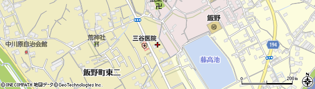 香川県丸亀市飯野町東二1397周辺の地図