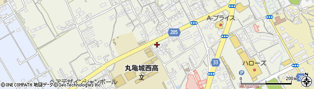 香川県丸亀市津森町379周辺の地図