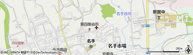 和歌山県紀の川市名手市場789周辺の地図