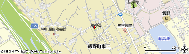香川県丸亀市飯野町東二1479周辺の地図