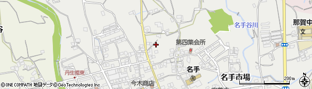 和歌山県紀の川市名手市場1082周辺の地図