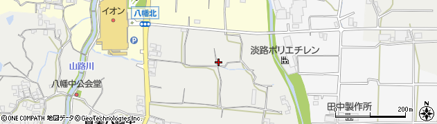 兵庫県南あわじ市賀集八幡中129周辺の地図