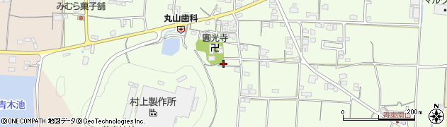 香川県さぬき市造田野間田567周辺の地図