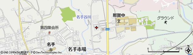 和歌山県紀の川市名手市場1001周辺の地図