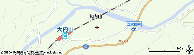 三重県大紀町（度会郡）大内山周辺の地図