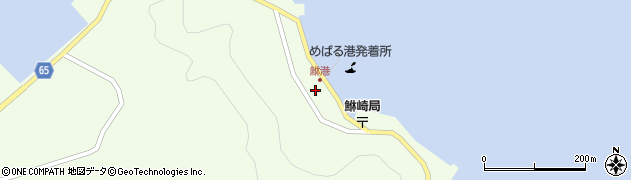 鮴崎石油販売所周辺の地図