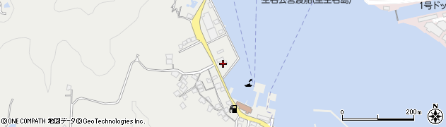 伯方警察署生名駐在所周辺の地図