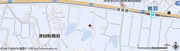 香川県さぬき市津田町鶴羽周辺の地図
