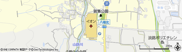 イオン南淡路店周辺の地図