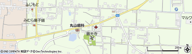 香川県さぬき市造田野間田578周辺の地図