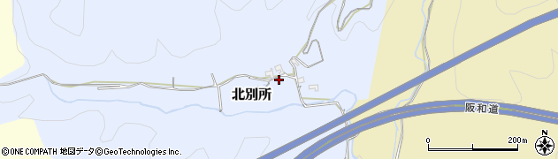 和歌山県和歌山市北別所94周辺の地図