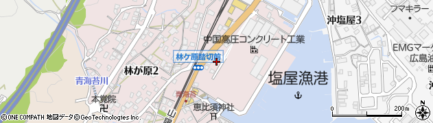 広島県廿日市市林が原周辺の地図